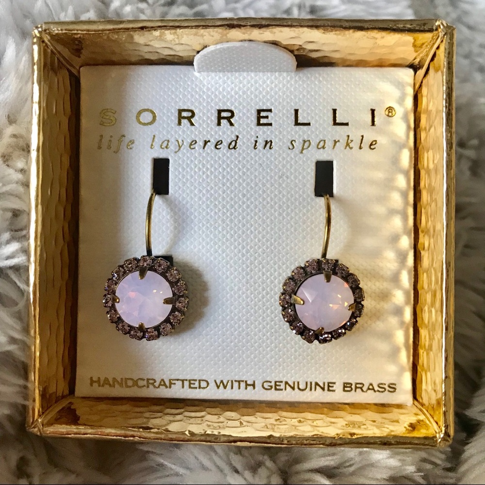 Sorrelli Crystal Drop Earrings with Clasp